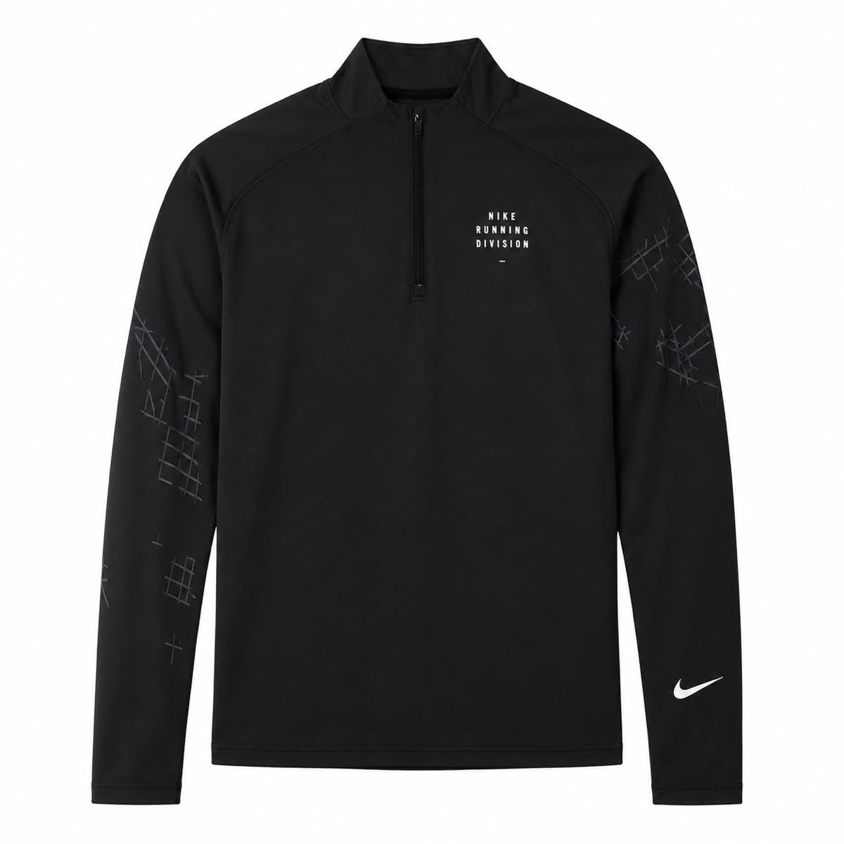 Nike running division demi zip